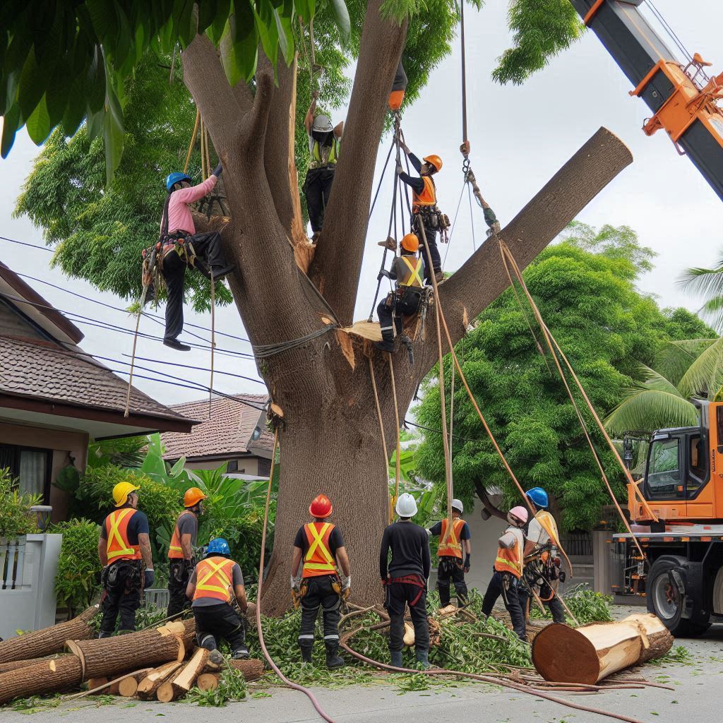 Professional Large Tree Removal Services In Halifax Massachusetts
